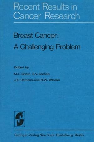 Imagen del vendedor de Breast Cancer: A Challenging Problem (Recent Results in Cancer Research) [Paperback ] a la venta por booksXpress