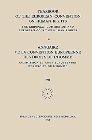 Image du vendeur pour Yearbook of the European Convention on Human Rights / Annuaire de la Convention Europeenne des Droits de LHomme: The European Commission and European . et Cour Europeennes des Droits de LHomme by Directorate of Human Rights Council of Europe [Paperback ] mis en vente par booksXpress