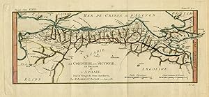 Antique Print-TOPOGRAPHY-GREECE-KORINTHE-GULF OF PATRAS-Anonymous-ca. 1804