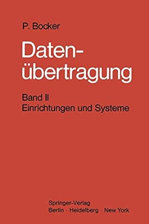 Seller image for Datenübertragung. Nachrichtentechnik in Datenfernverarbeitungssystemen (Delaware Edition) [Soft Cover ] for sale by booksXpress