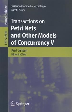 Seller image for Transactions on Petri Nets and Other Models of Concurrency V (Lecture Notes in Computer Science) [Paperback ] for sale by booksXpress