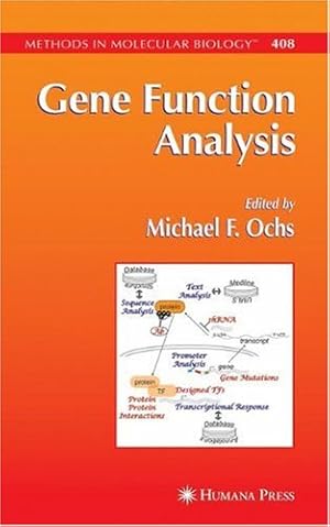 Imagen del vendedor de Gene Function Analysis (Methods in Molecular Biology) [Hardcover ] a la venta por booksXpress