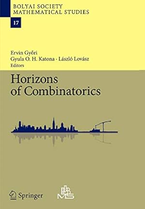 Immagine del venditore per Horizons of Combinatorics (Bolyai Society Mathematical Studies) [Paperback ] venduto da booksXpress