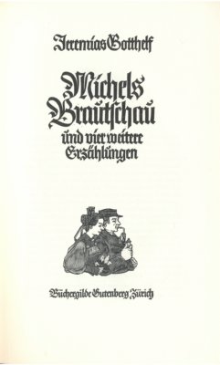 Bild des Verkufers fr Michels Brautschau und vier weitere Erzhlungen. zum Verkauf von Antiquariat Frank Albrecht (VDA / ILAB)