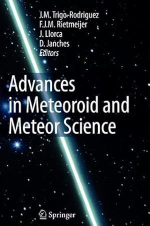 Imagen del vendedor de Advances in Meteoroid and Meteor Science [Paperback ] a la venta por booksXpress