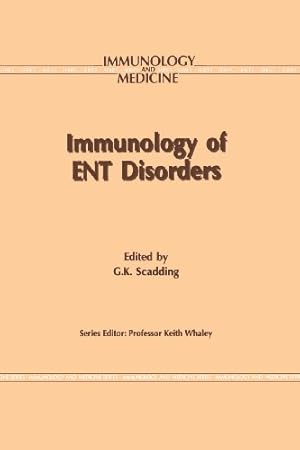 Image du vendeur pour Immunology of ENT Disorders (Immunology and Medicine) (Volume 23) [Paperback ] mis en vente par booksXpress