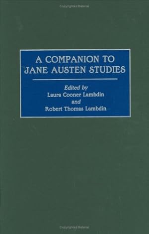 Immagine del venditore per A Companion to Jane Austen Studies [Hardcover ] venduto da booksXpress