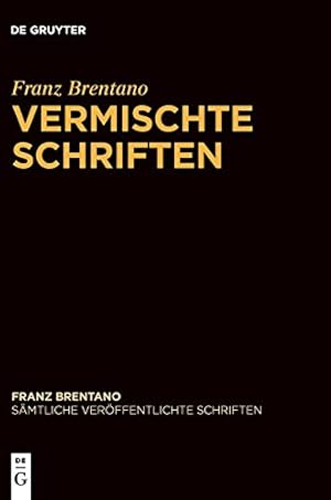 Seller image for Vermischte Schriften (German Edition) [Hardcover ] for sale by booksXpress