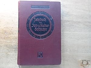 Seller image for Jahrbuch der Zeit- und Kulturgeschichte 1908 - Herders Jahrbcher Zweiter Jahrgang for sale by Ratisbona Versandantiquariat