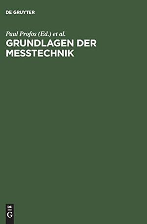 Imagen del vendedor de Grundlagen Der Mestechnik (German Edition) [Hardcover ] a la venta por booksXpress