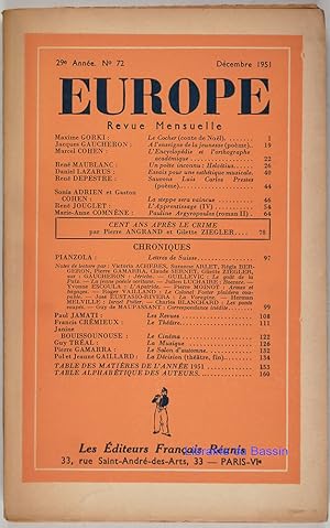 Europe n°72