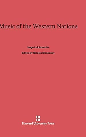 Image du vendeur pour Music of the Western Nations [Hardcover ] mis en vente par booksXpress