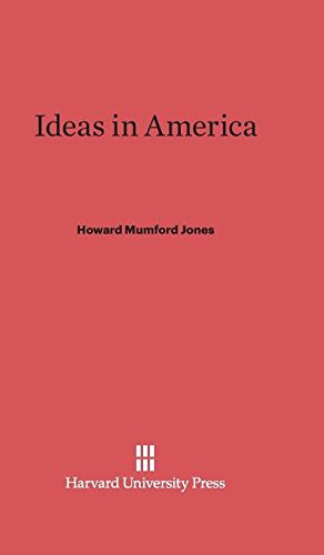 Immagine del venditore per Ideas in America by Jones, Howard Mumford [Hardcover ] venduto da booksXpress