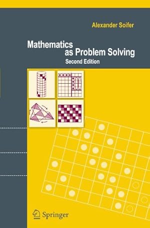 Immagine del venditore per Mathematics as Problem Solving by Soifer, Alexander [Paperback ] venduto da booksXpress