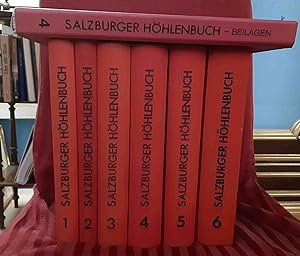 Salzburger Höhlenbuch (komplett in 6 Bänden + Planbeilagen zu Band 4)