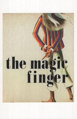 Seller image for Roald Dahl The Magic Finger 1968 Book Postcard for sale by Postcard Finder