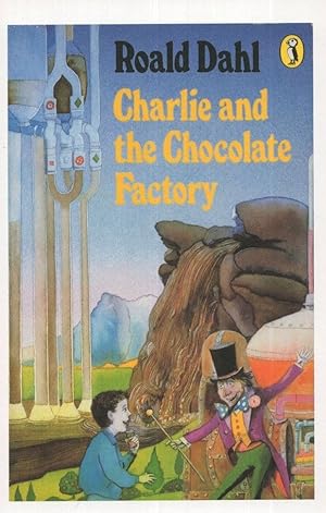 Imagen del vendedor de Roald Dahl Charlie & The Chocolate Factory 1985 Book Postcard a la venta por Postcard Finder