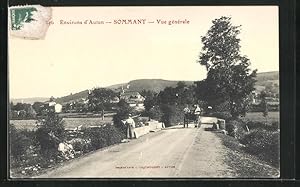 Carte postale Sommant, Vue générale