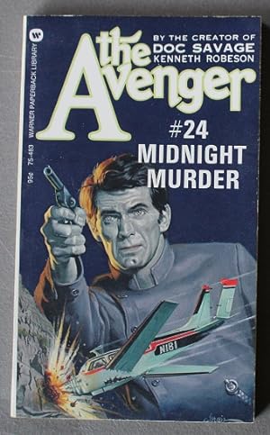 Seller image for MIDNIGHT MURDER. ( 1974 ) Book #24 in the AVENGER SERIES. for sale by Comic World