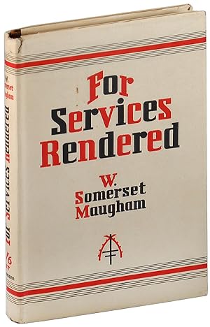 Seller image for FOR SERVICES RENDERED: A PLAY IN THREE ACTS for sale by Captain Ahab's Rare Books, ABAA