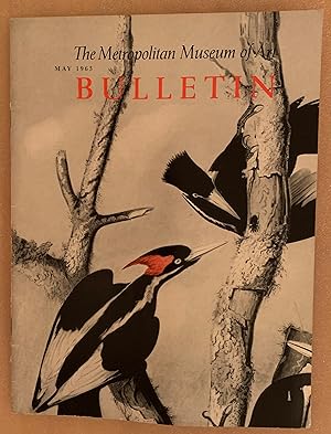 Imagen del vendedor de Metropolitan Museum of Art Bulletin. May 1963. Volume XXXI, number 9 a la venta por Lucky Panther Books