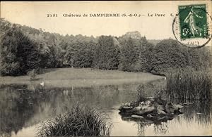 Ansichtskarte / Postkarte Dampierre Yvelines, Le Chateau, Le Parc