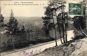 Ansichtskarte / Postkarte Dampierre Yvelines, Vue de la cote des dix sept tournants