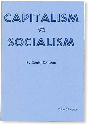 Bild des Verkufers fr Capitalism vs. Socialism zum Verkauf von Lorne Bair Rare Books, ABAA