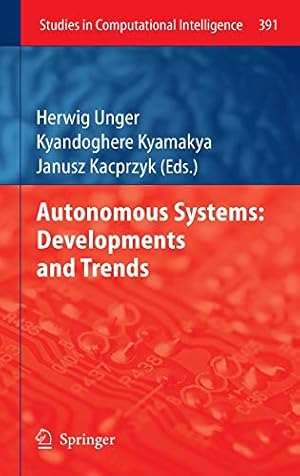 Seller image for Autonomous Systems: Developments and Trends (Studies in Computational Intelligence) [Hardcover ] for sale by booksXpress