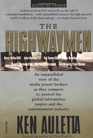 Imagen del vendedor de The Highwaymen by Auletta, Ken [Paperback ] a la venta por booksXpress