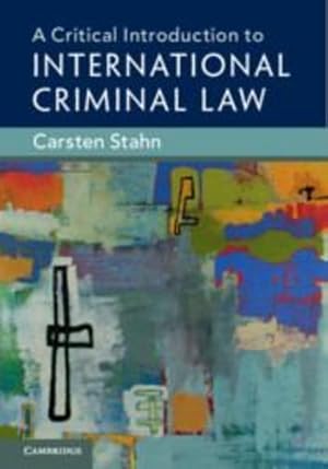 Seller image for A Critical Introduction to International Criminal Law by Stahn, Carsten [Hardcover ] for sale by booksXpress