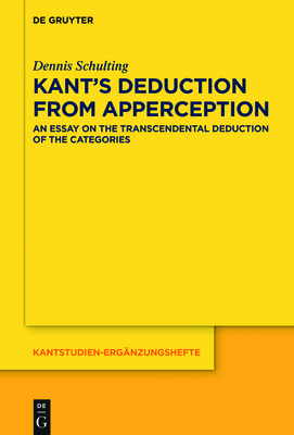 Seller image for Kant's Deduction From Apperception (Paperback or Softback) for sale by BargainBookStores