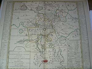 Karte von den Ämtern Weissensee und Sachsenburg 1753 Zuerst entworfen im Jahr 1707, anjetzt aber ...