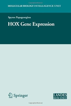 Seller image for HOX Gene Expression (Molecular Biology Intelligence Unit) by Papageorgiou, Spyros [Paperback ] for sale by booksXpress