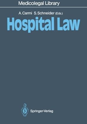 Seller image for Hospital Law (Medicolegal Library) [Paperback ] for sale by booksXpress