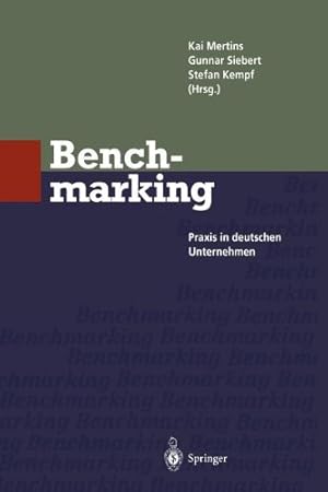 Seller image for Benchmarking: Praxis in deutschen Unternehmen (German Edition) [Paperback ] for sale by booksXpress