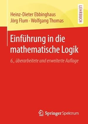 Imagen del vendedor de Einführung in die mathematische Logik (German Edition) by Ebbinghaus, Heinz-Dieter [Paperback ] a la venta por booksXpress
