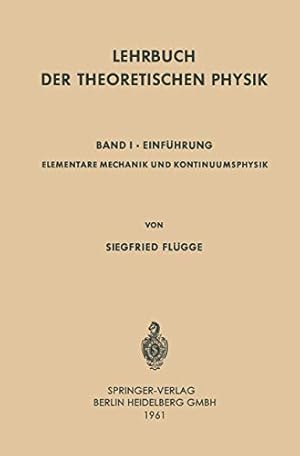 Bild des Verkufers fr Lehrbuch der Theoretischen Physik: Band I · Einführung (Volume 1) (German Edition) [Soft Cover ] zum Verkauf von booksXpress
