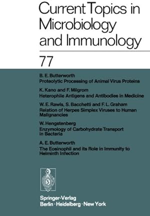 Imagen del vendedor de Current Topics in Microbiology and Immunology by Arber, W., Hofschneider, P. H., Henle, W., Humprey, J. H., Klein, J., Koldovský, P., Koprowski, H., Maaløe, O., Melchers, F., Rott, R., Schweiger, H. G., Syru?ek, L., Vogt, P. K. [Paperback ] a la venta por booksXpress