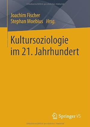 Bild des Verkufers fr Kultursoziologie im 21. Jahrhundert (German Edition) [Paperback ] zum Verkauf von booksXpress