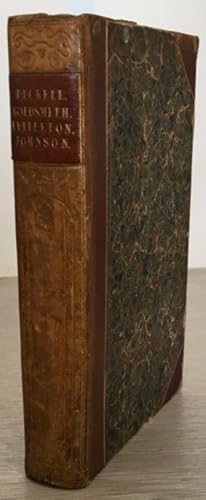 Seller image for The Poetical Works of Thomas Tickell, Containing His Miscellanies, Epistles, Odes, Translations Deserted Village, Poetical Works Lord Lyttleton & Poetical Works of Samuel Johnson, 4 Volumes in One, Each with Engraved Title Page for sale by Rickaro Books BA PBFA