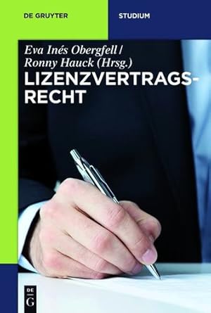 Immagine del venditore per Lizenzvertragsrecht (de Gruyter Studium) (German Edition) [Soft Cover ] venduto da booksXpress