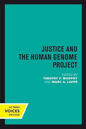 Immagine del venditore per Justice and the Human Genome Project [Paperback ] venduto da booksXpress