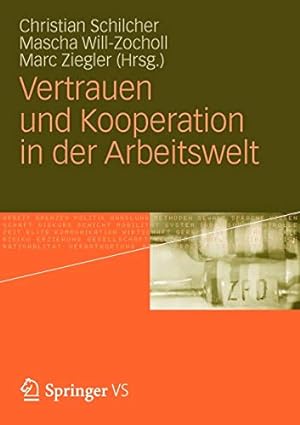 Immagine del venditore per Vertrauen und Kooperation in der Arbeitswelt (German Edition) [Paperback ] venduto da booksXpress
