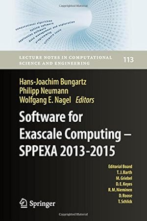Immagine del venditore per Software for Exascale Computing - SPPEXA 2013-2015 (Lecture Notes in Computational Science and Engineering) [Hardcover ] venduto da booksXpress