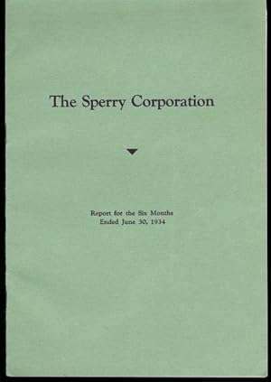The Sperry Corporation Major American Equipment and Electronics Company