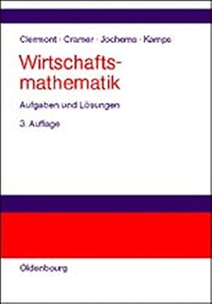 Seller image for Wirtschaftsmathematik (German Edition) [Hardcover ] for sale by booksXpress