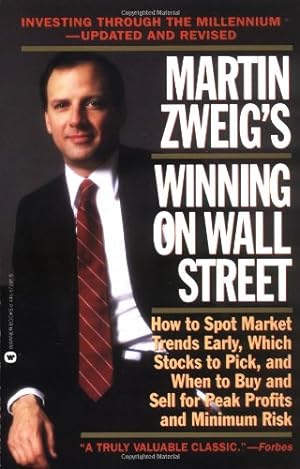 Seller image for Martin Zweig's Winning on Wall Street by Martin Zweig [Paperback ] for sale by booksXpress