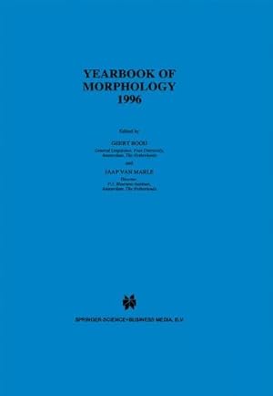 Image du vendeur pour Yearbook of Morphology 1996 [Paperback ] mis en vente par booksXpress