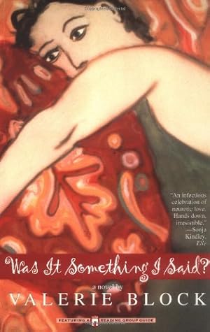 Seller image for Was It Something I Said by Block, Valerie [Paperback ] for sale by booksXpress